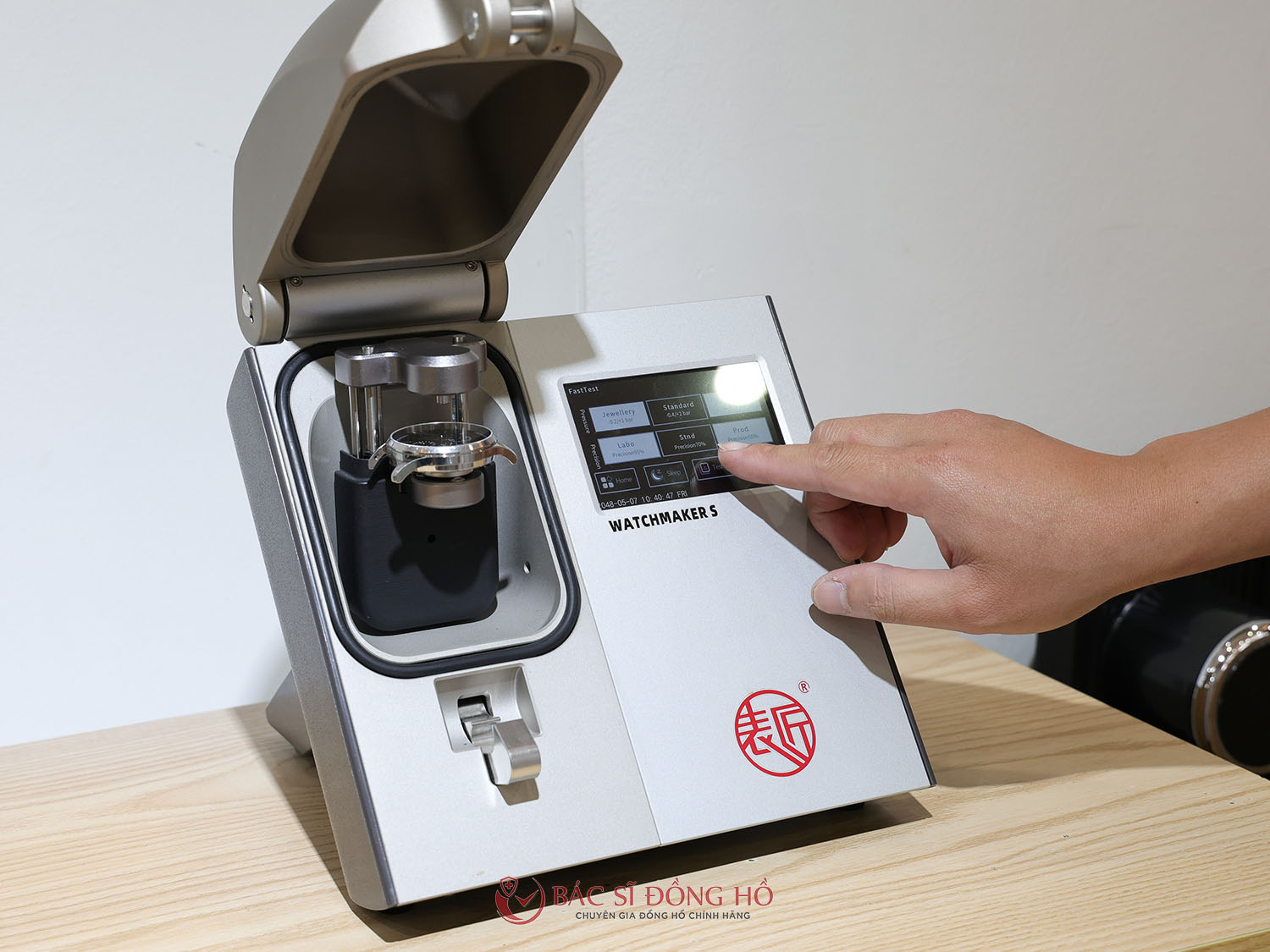 Kiem tra chong nuoc cho dong ho - kiem tra do kin nuoc